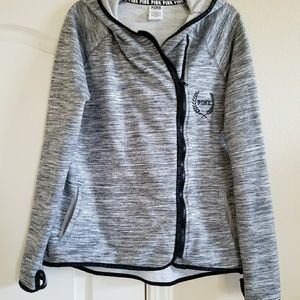 Feather gray hoodie